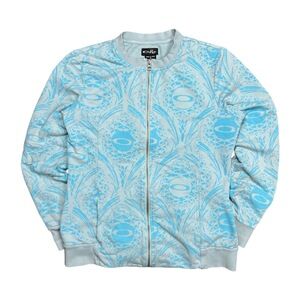 Vintage Y2K Oakley All-over Print Zip-up Jacket - M